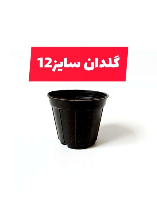 گلدان پلاستیکی سایز 12 ارزان