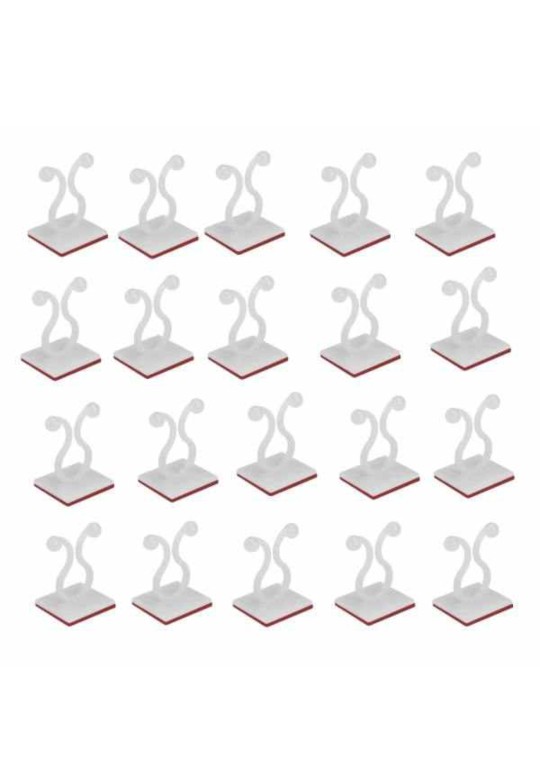 گیره پتوس یا گیره نگهدارنده گیاهان رونده پلاستیکی بی رنگ