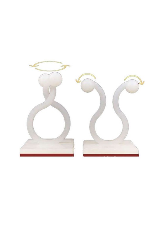 گیره پتوس یا گیره نگهدارنده گیاهان رونده پلاستیکی بی رنگ